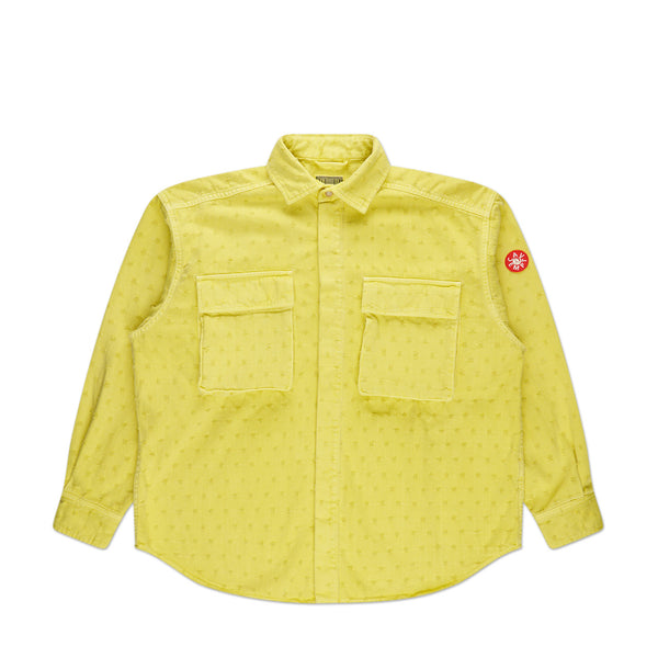 cav empt overdye maj dam shirt (yellow) - a.plus store