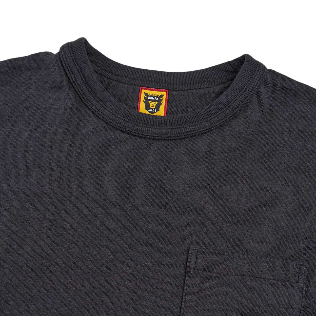 human made pocket t-shirt (schwarz)