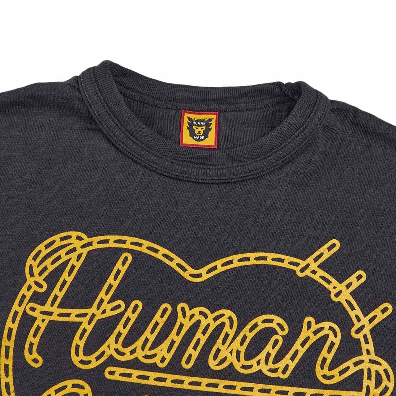 human made graphic t-shirt (schwarz)