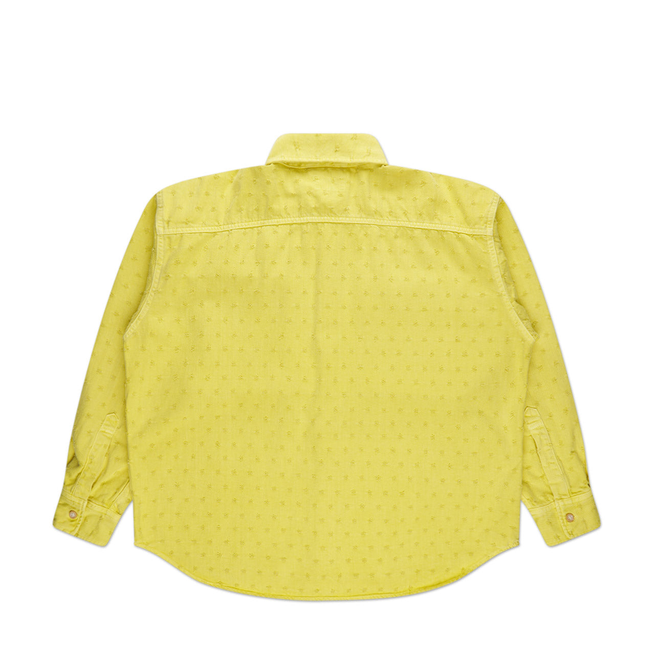 cav empt overdye maj dam shirt (yellow) - a.plus store