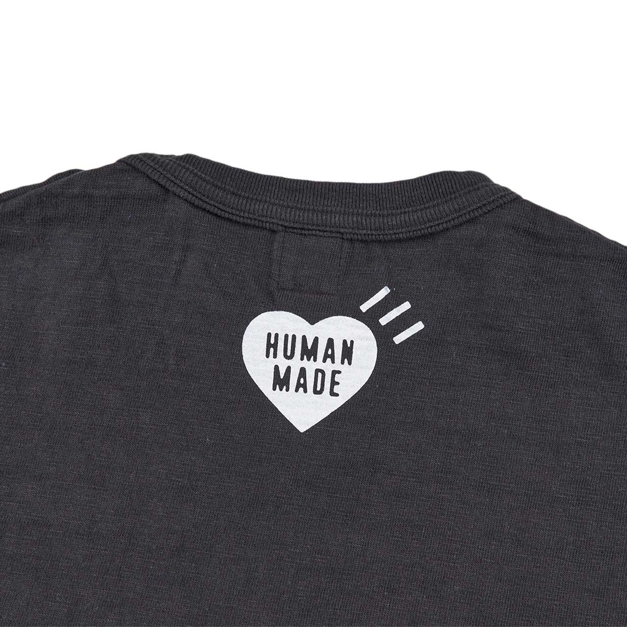 human made graphic t-shirt (black) - a.plus store