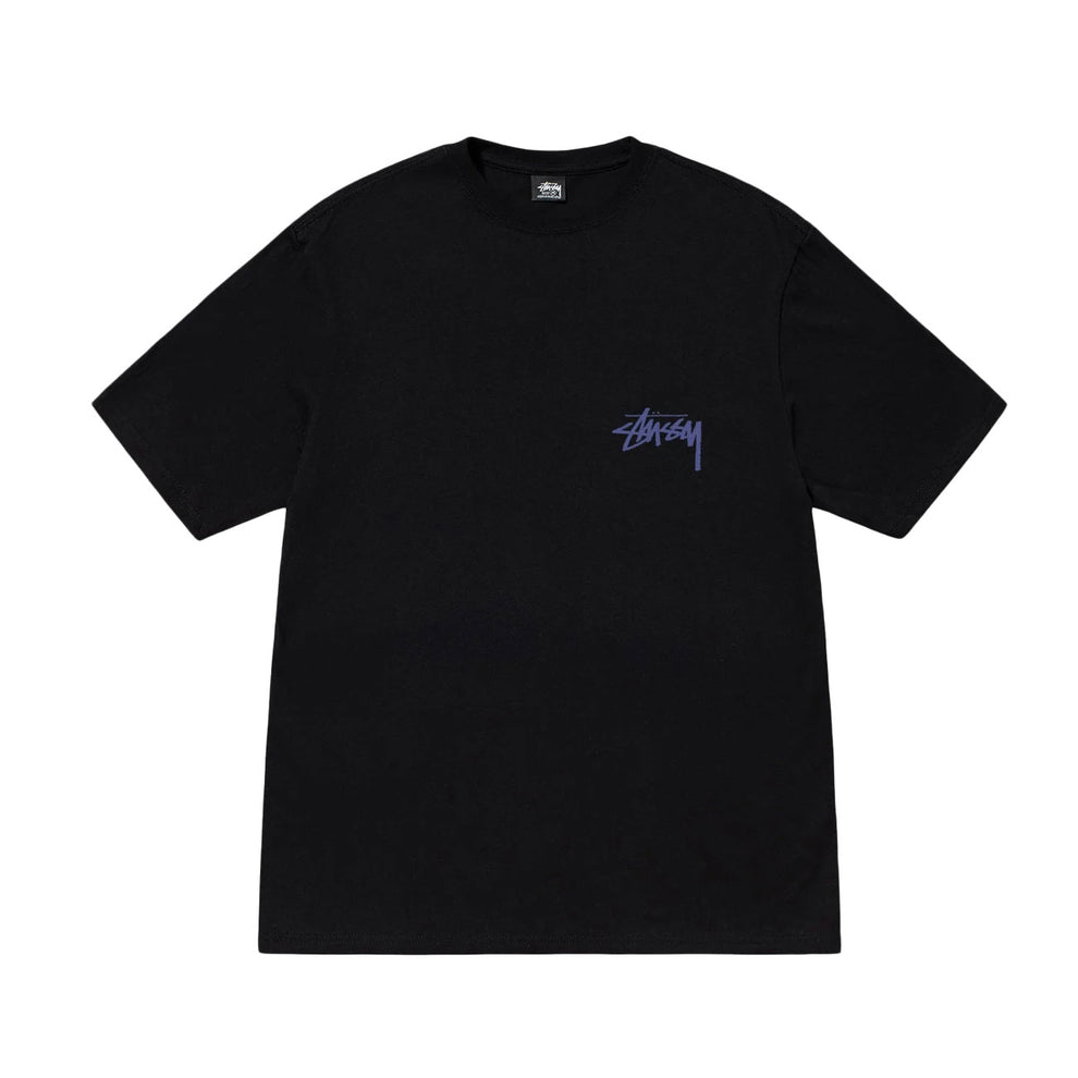 stüssy flower bomb t-shirt (black) 1904933-0001 - a.plus store