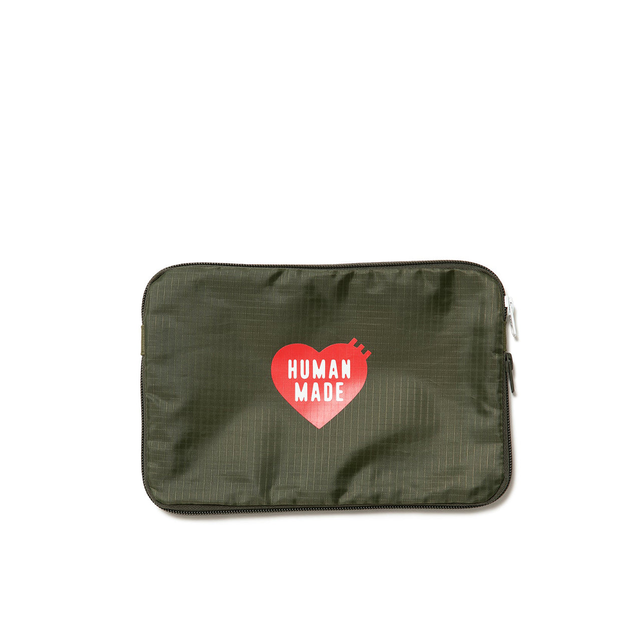 human made travel case medium (olive drab)