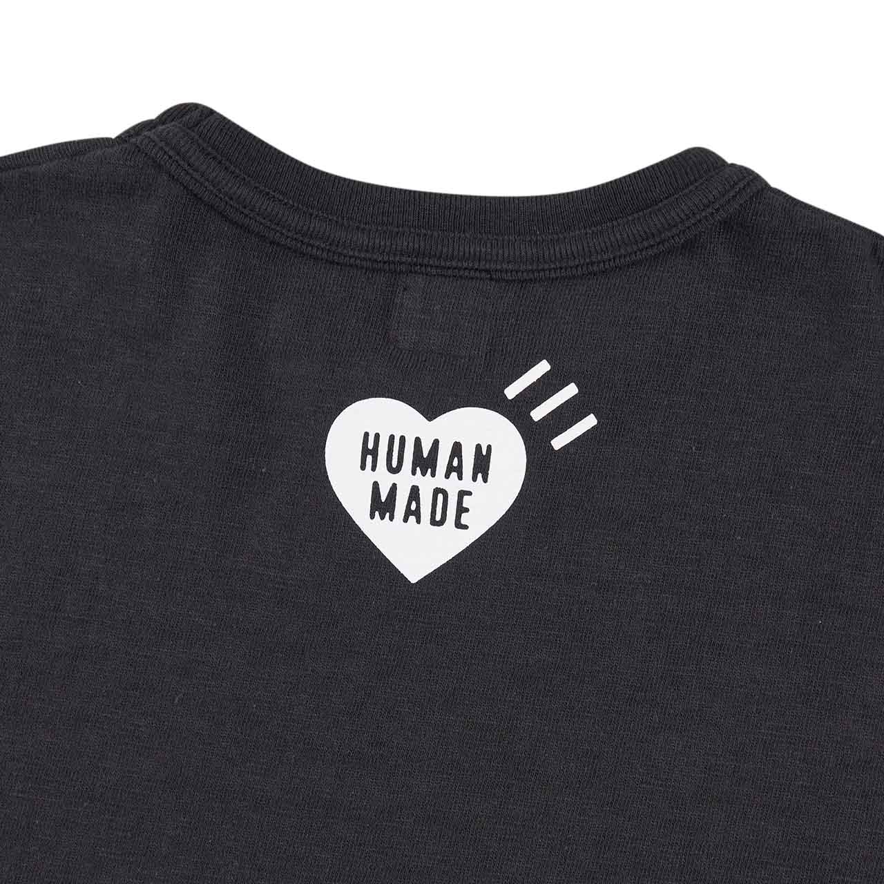 human made graphic t-shirt #04 (black) - hm25te005-blk - a.plus