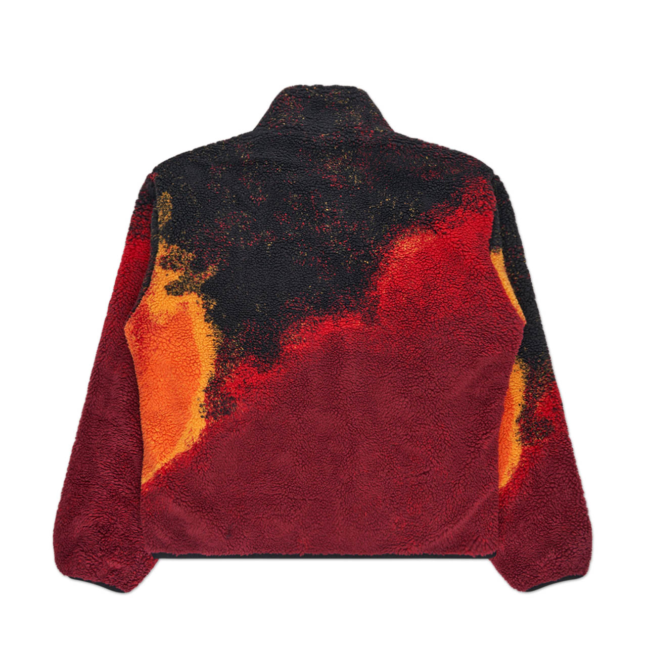 stüssy sherpa reversible jacket (lava)