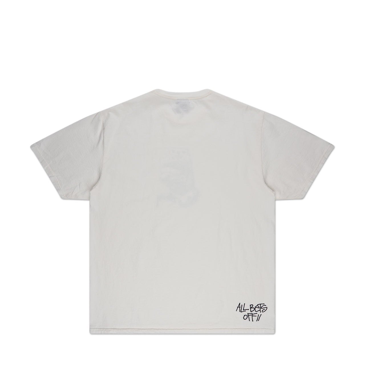 stüssy all bets off pigment dyed t-shirt (natural)