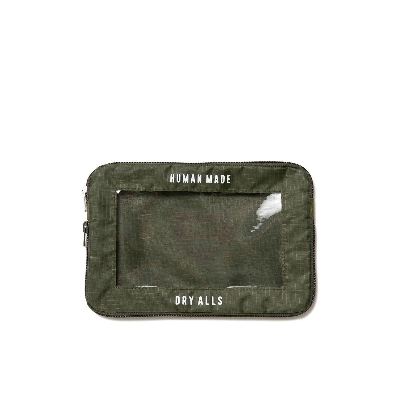 human made travel case medium (olive drab)