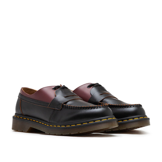 dr martens x mm6 1461 penton mashup (black / red)