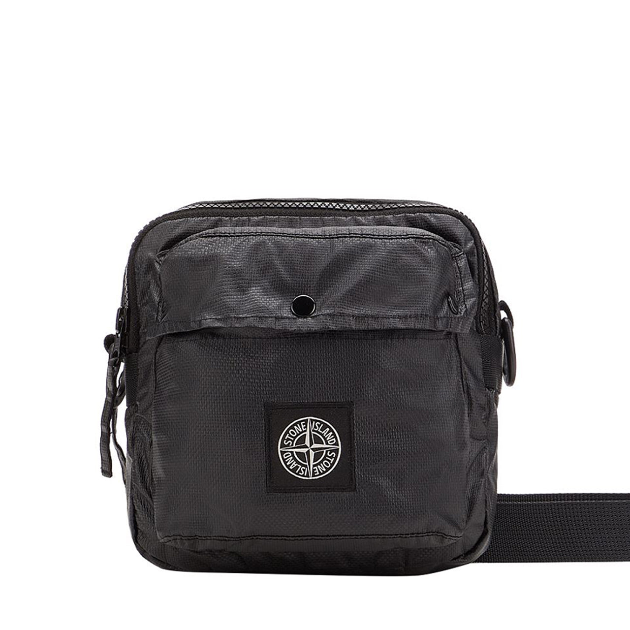 stone island shoulder bag (black) - a.plus