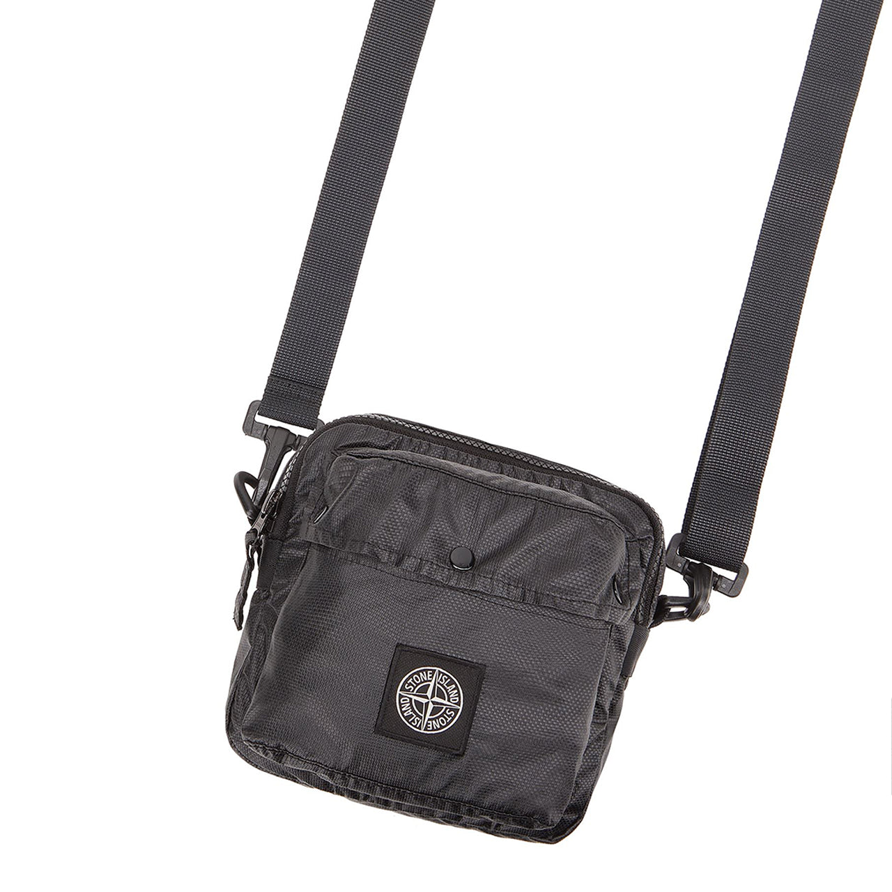 stone island shoulder bag (black) - a.plus
