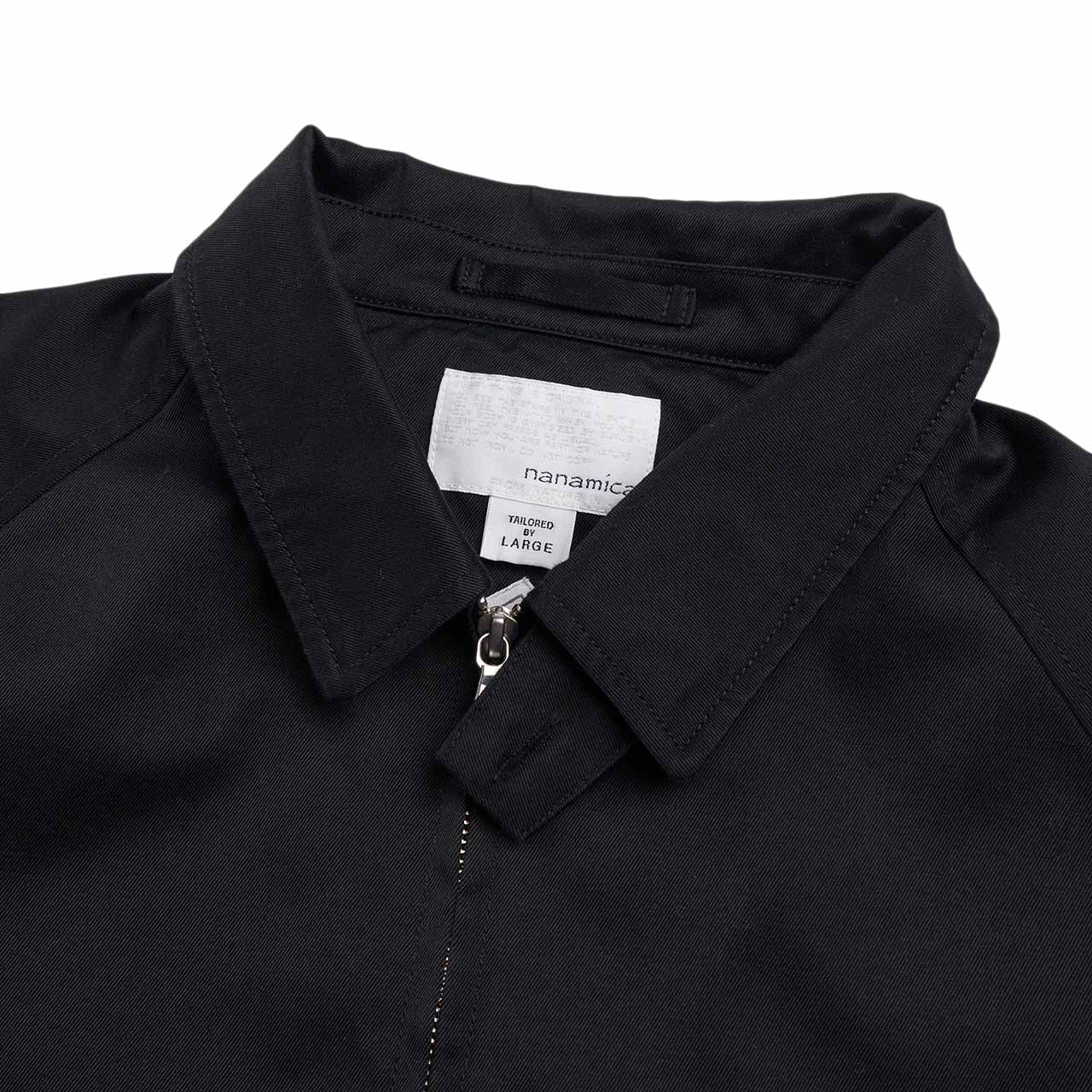 nanamica gore-tex infinium chino crew jacket (black) - a.plus