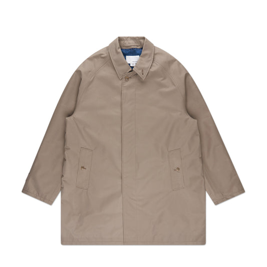 nanamica 2l gore-tex soutien collar coat (beige) - a.plus