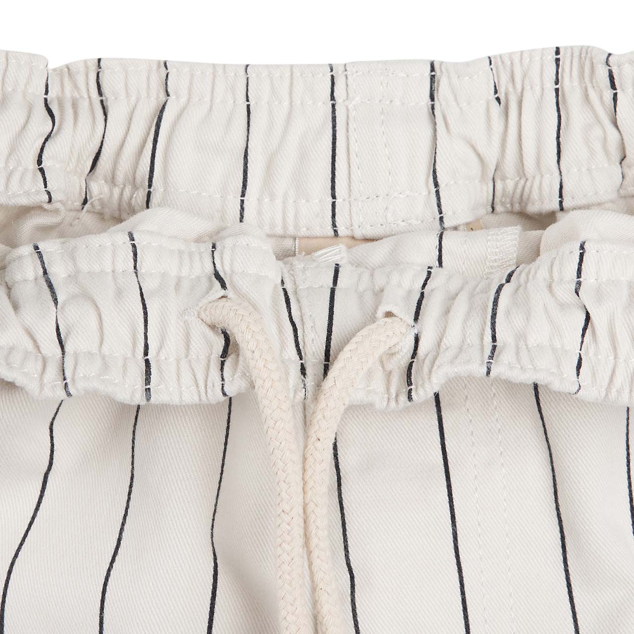 stüssy brushed beach short (bone stripe) - a.plus