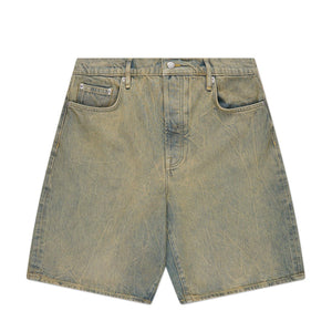 stüssy denim big ol' shorts (sand wash) - a.plus