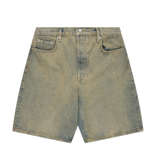 stüssy denim big ol' shorts (sand wash) - a.plus