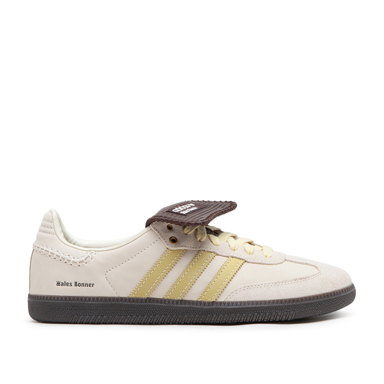 adidas x wales bonner samba (ecru tint / almost yellow / dark brown) - a.plus