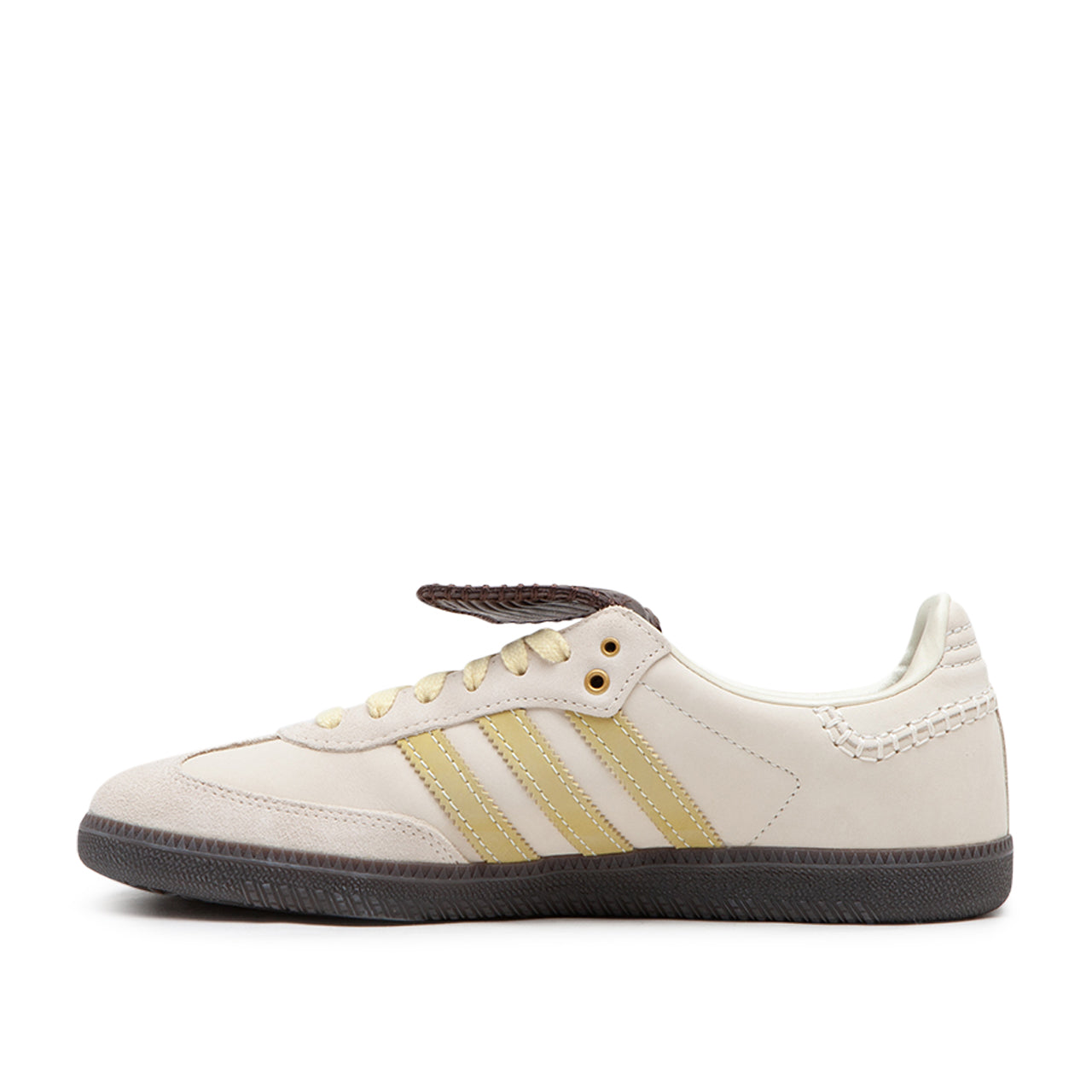 adidas x wales bonner samba (ecru tint / almost yellow / dark brown) - a.plus