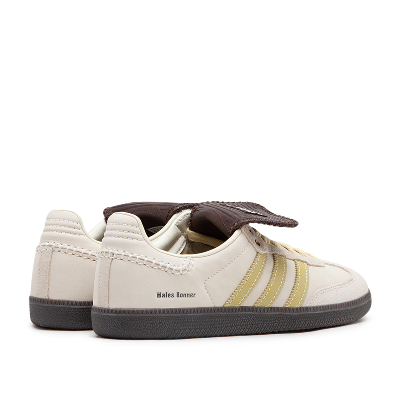 adidas x wales bonner samba (ecru tint / almost yellow / dark brown) - a.plus
