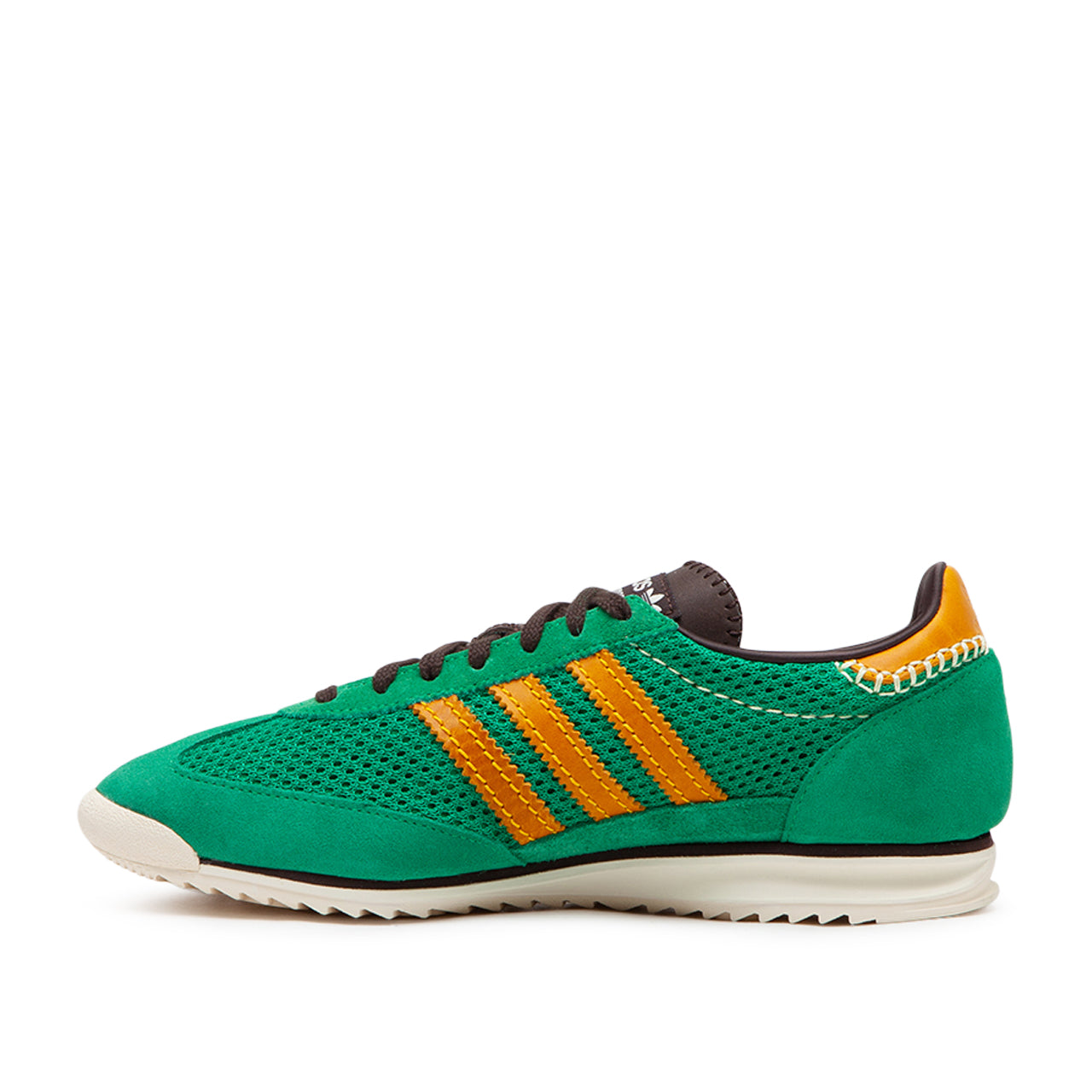 adidas x wales bonner sl72 knit (team green / collegiate gold / dark brown) - a.plus