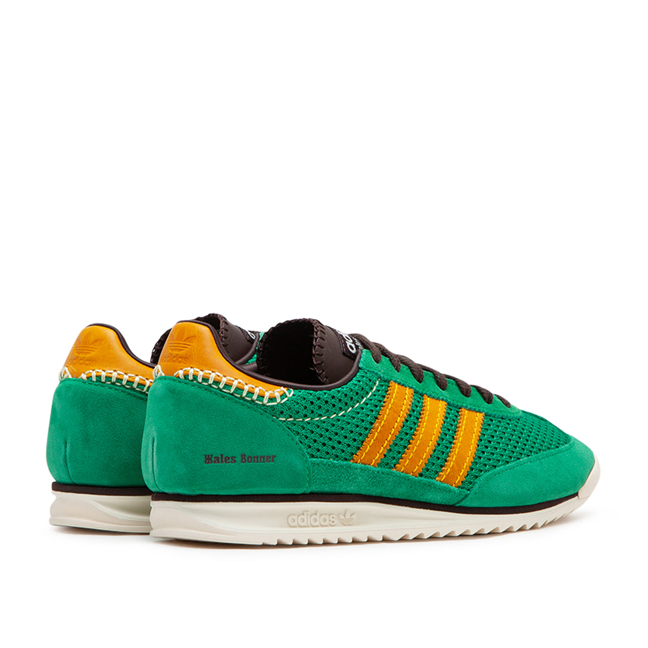 adidas x wales bonner sl72 knit (team green / collegiate gold / dark brown) - a.plus