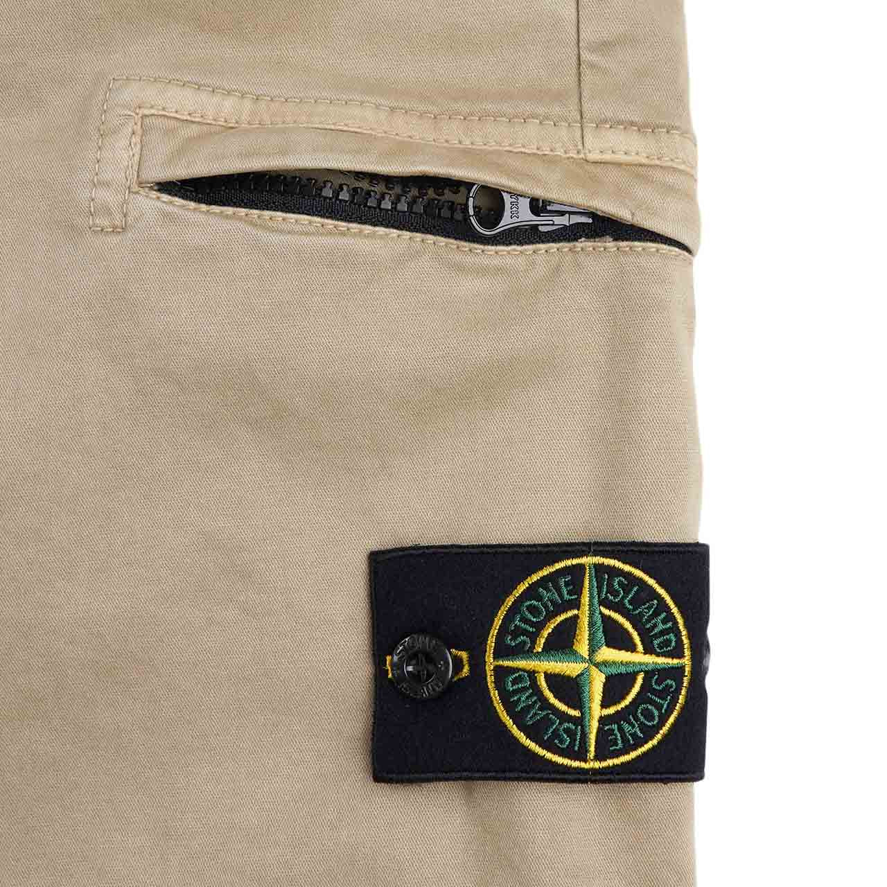 stone island t.co + old bermuda shorts (beige) - a.plus