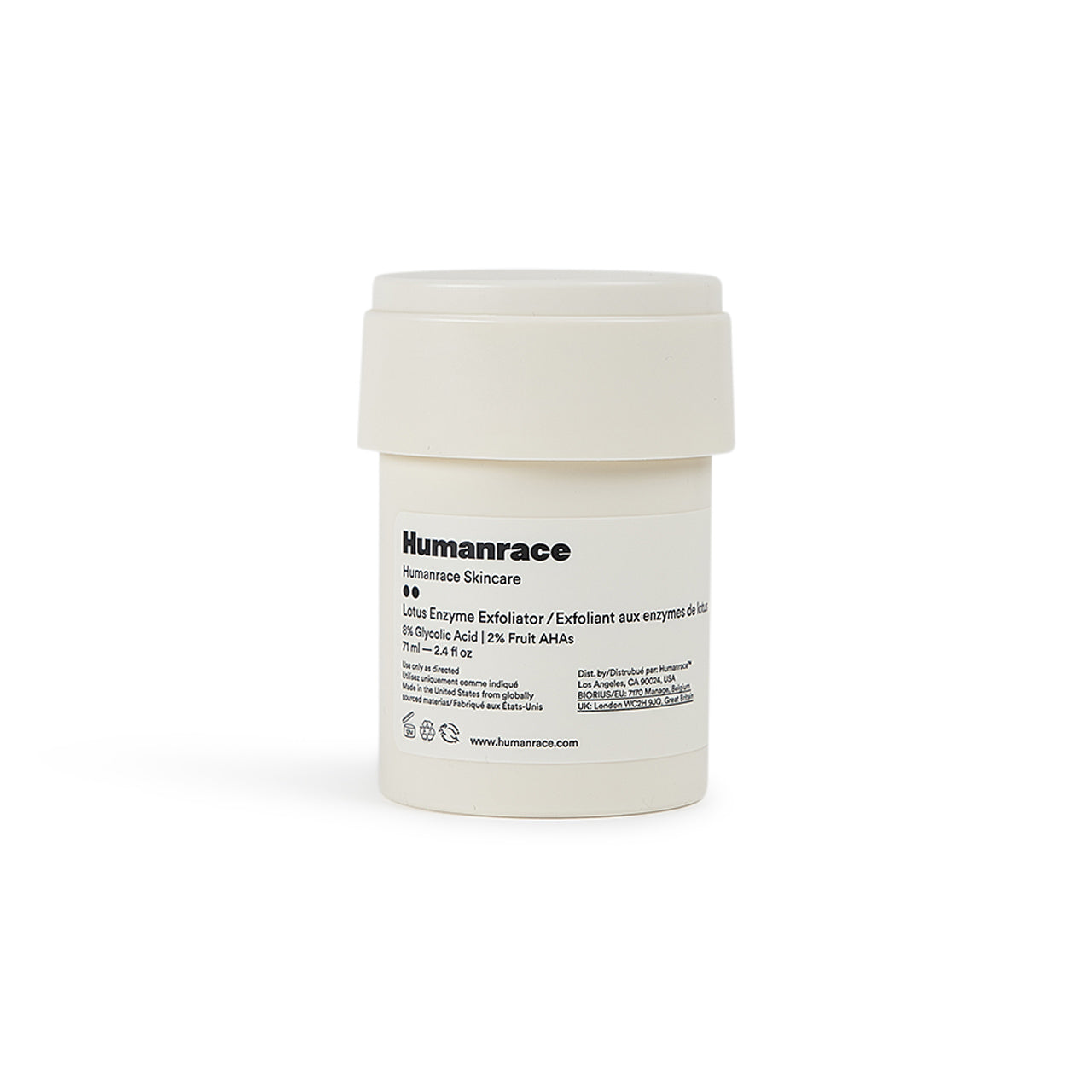 humanrace lotus enzyme exfoliator refill - a.plus