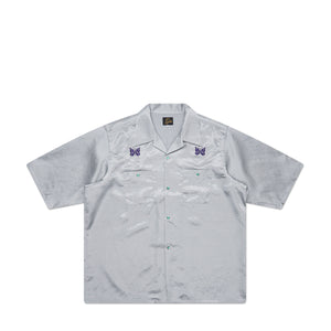 needles shortsleeve cowboy shirt (blue) - a.plus