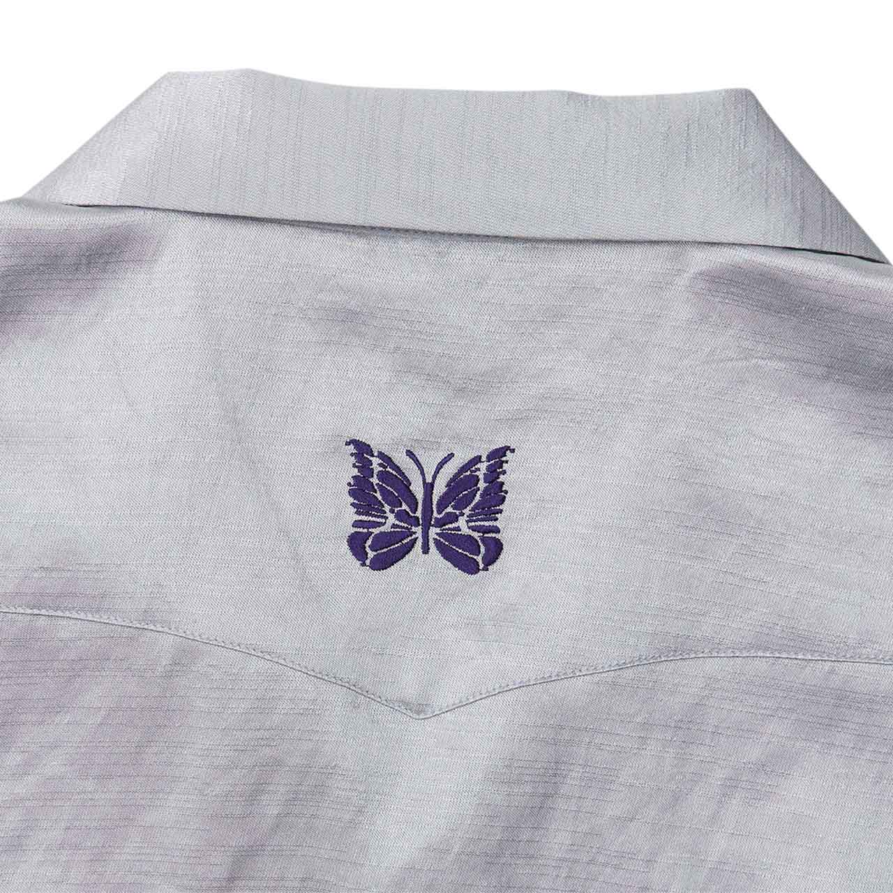 needles shortsleeve cowboy shirt (blue) - a.plus