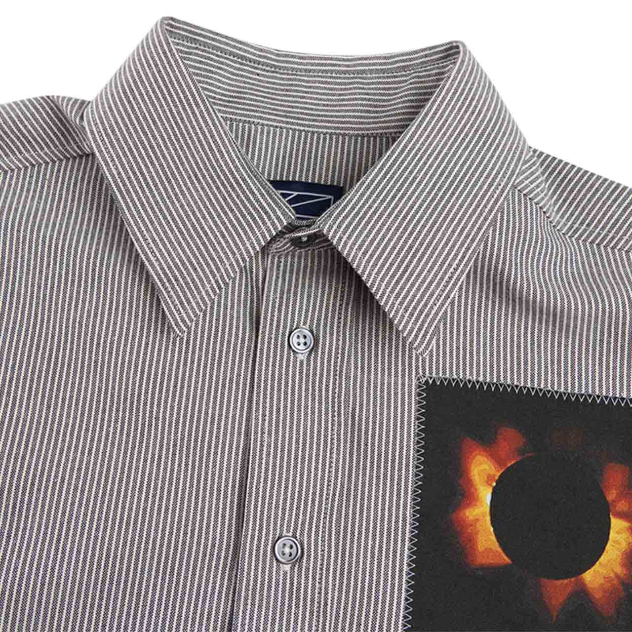 rassvet space shirt woven (black) - a.plus