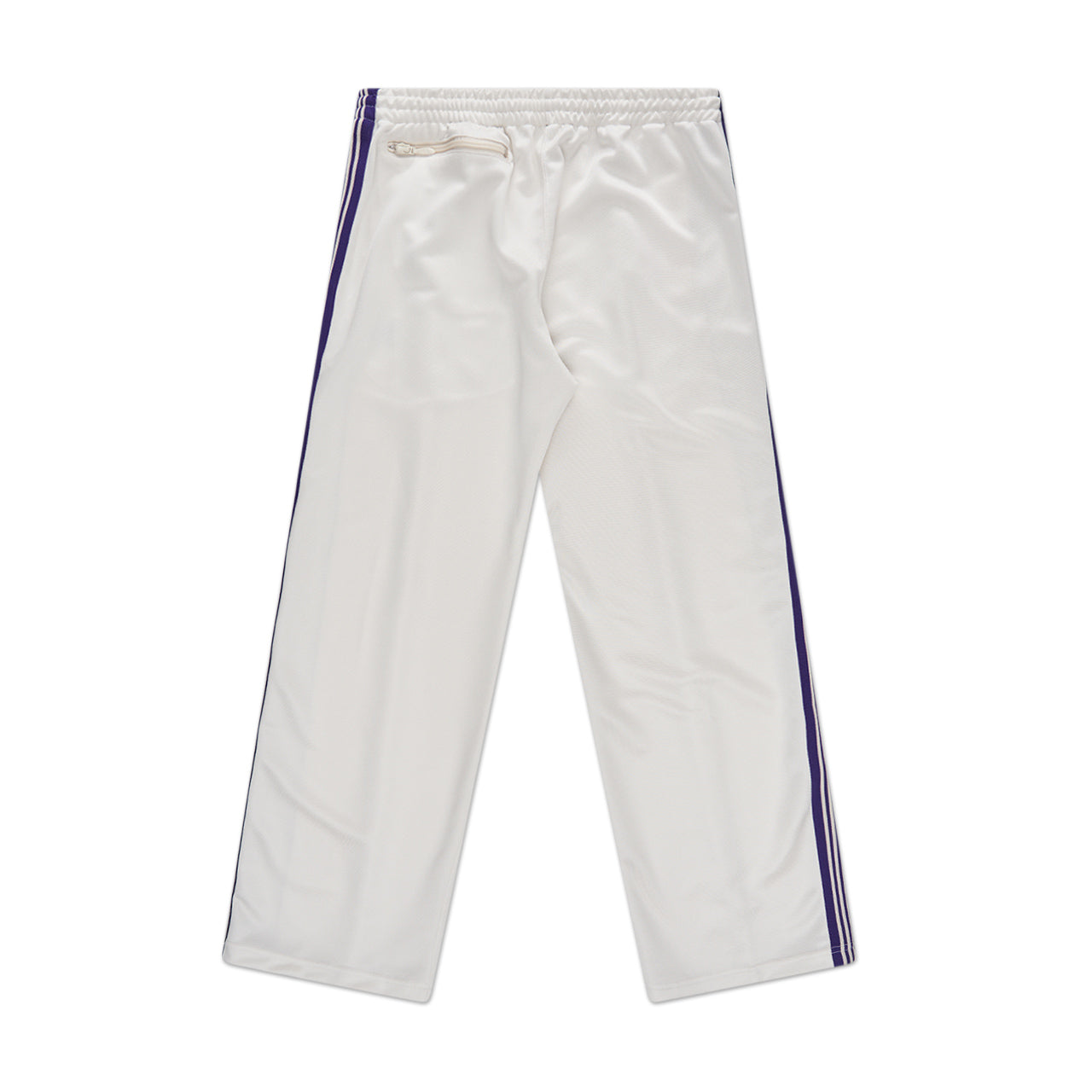 needles side stripe track pants (ice white) - a.plus