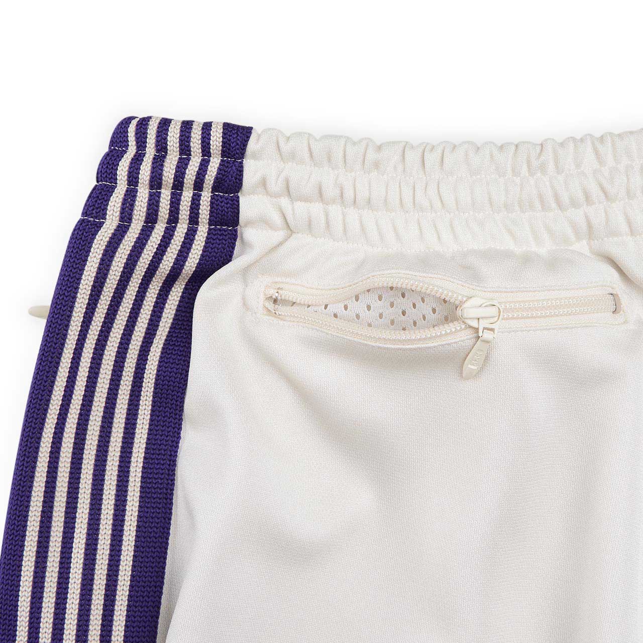 needles side stripe track pants (ice white) - a.plus