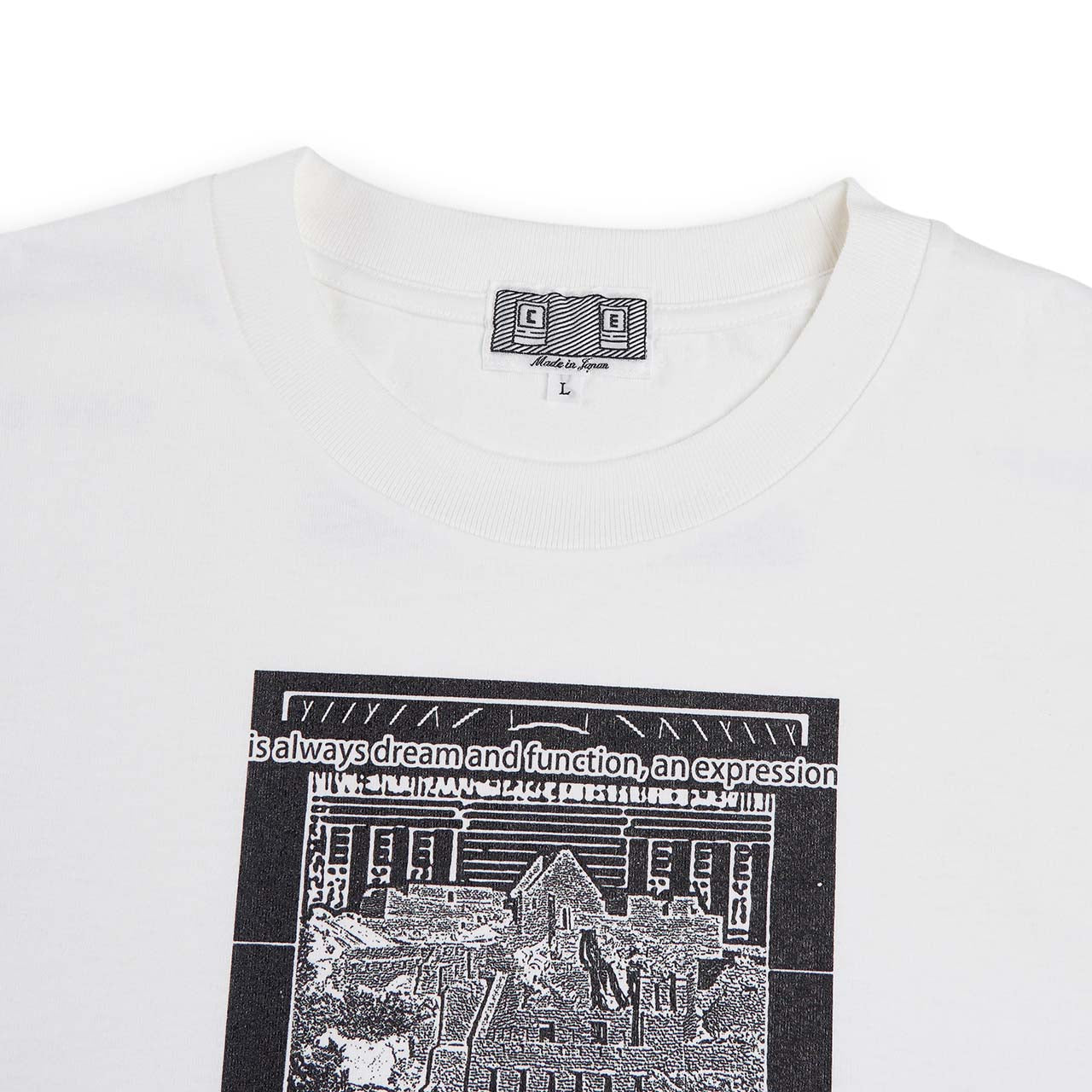 cav empt md architectonic t (white) - a.plus