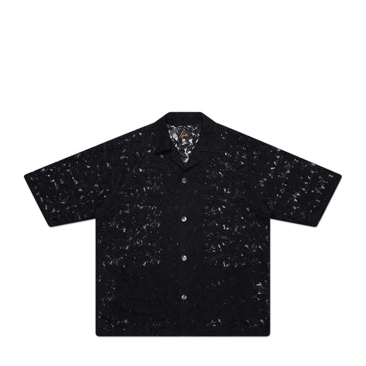 needles cabana lace shirt (black) - a.plus