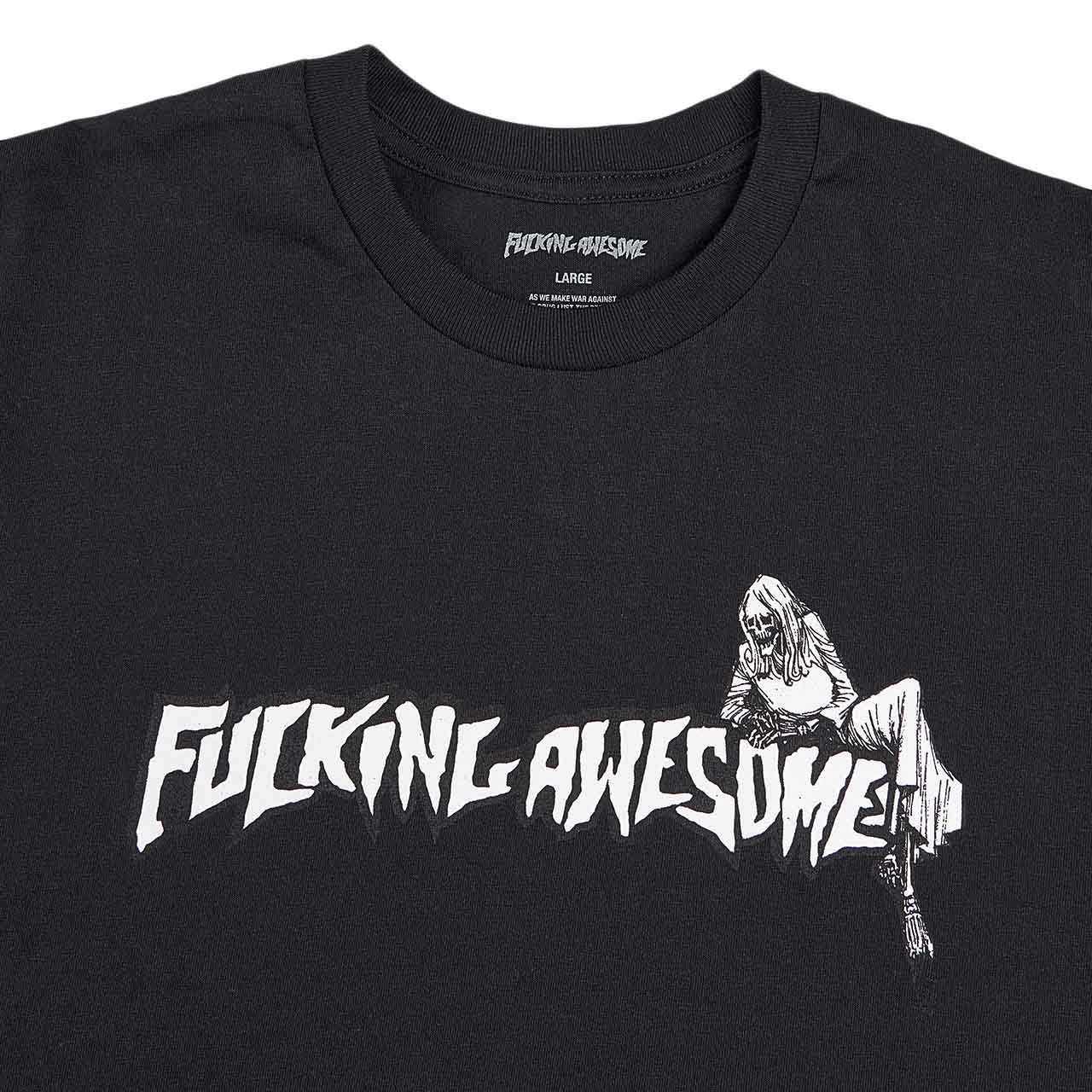 fucking awesome muerto t-shirt (black) - a.plus