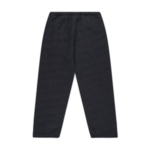 fucking awesome jacquard logo sweatpants (black) - a.plus