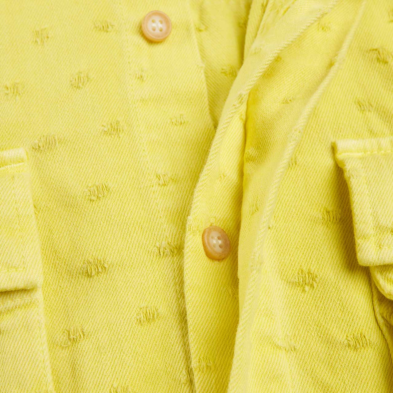 cav empt overdye maj dam shirt (yellow) - a.plus
