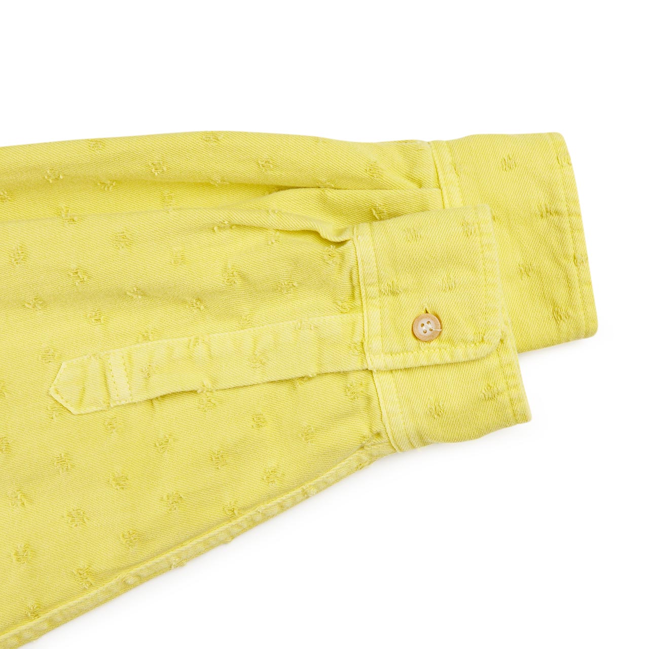 cav empt overdye maj dam shirt (yellow) - a.plus