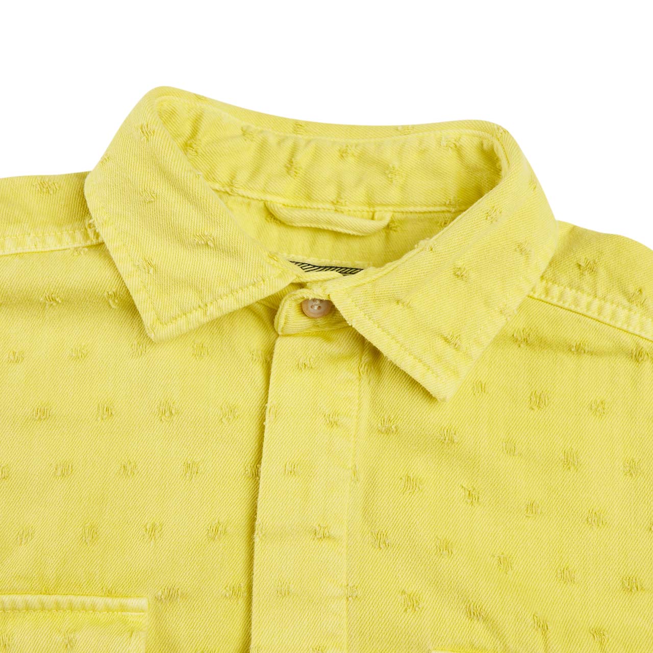 cav empt overdye maj dam shirt (yellow) - a.plus