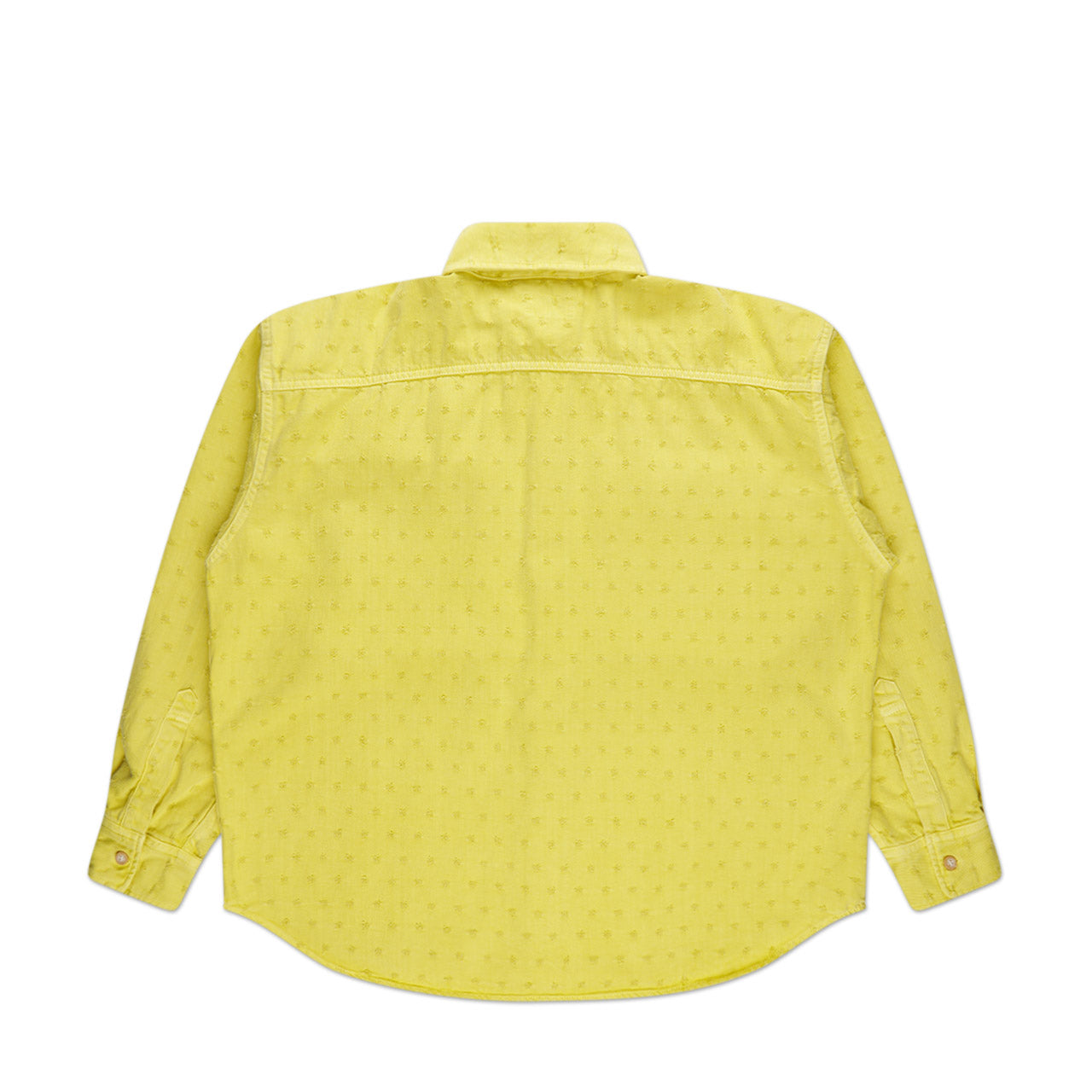 cav empt overdye maj dam shirt (yellow) - a.plus