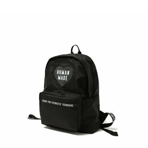 human made nylon heart backpack (black) - a.plus