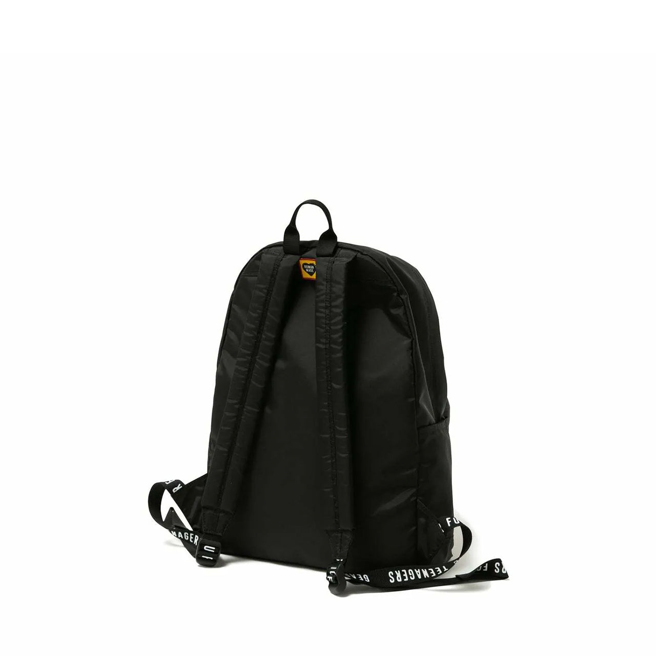 human made nylon heart backpack (black) - a.plus