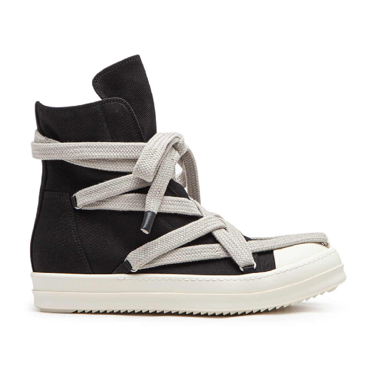 rick owens drkshdw luxor hexa high (black milk) - a.plus