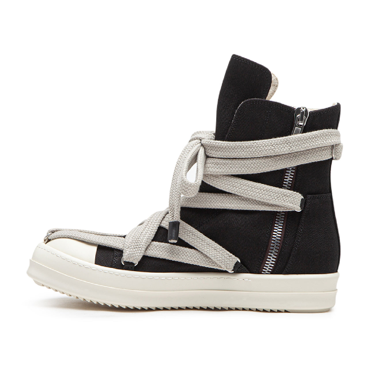 rick owens drkshdw luxor hexa high (black milk) - a.plus