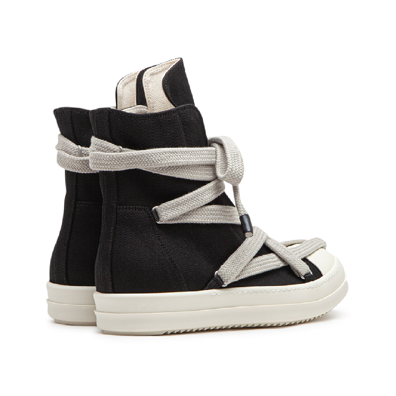 rick owens drkshdw luxor hexa high (black milk) - a.plus