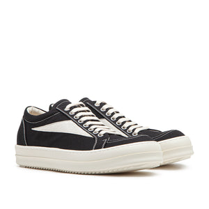 rick owens drkshdw luxor vintage low (black milk) - a.plus