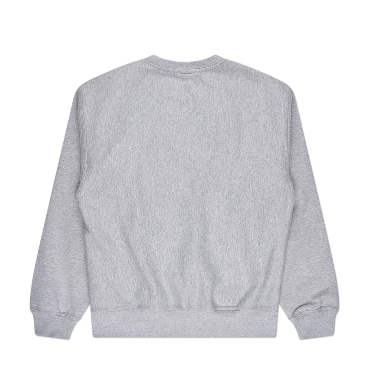 stüssy stock logo crew (grey heather) - a.plus