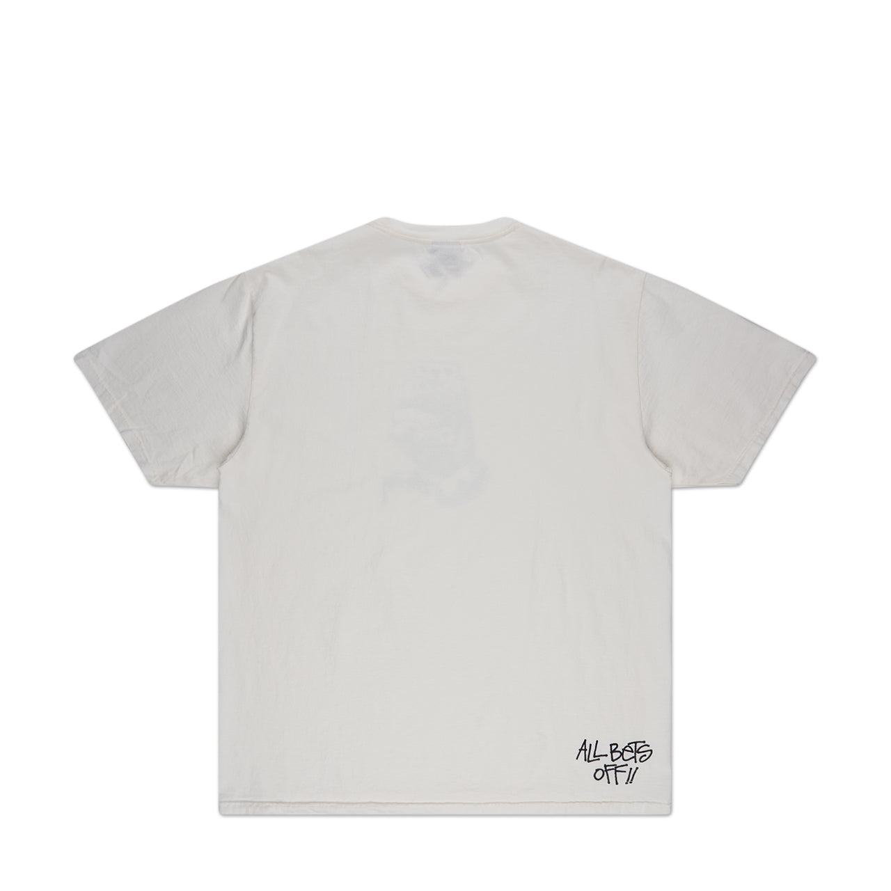 stüssy all bets off pigment dyed t-shirt (natural) - a.plus