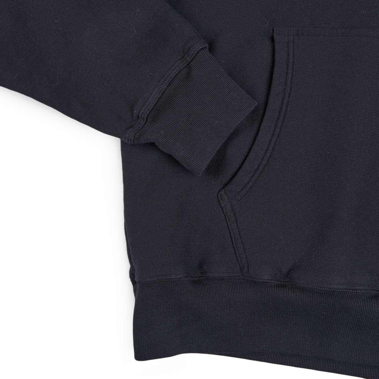 stüssy basic stüssy hoodie (black) - a.plus