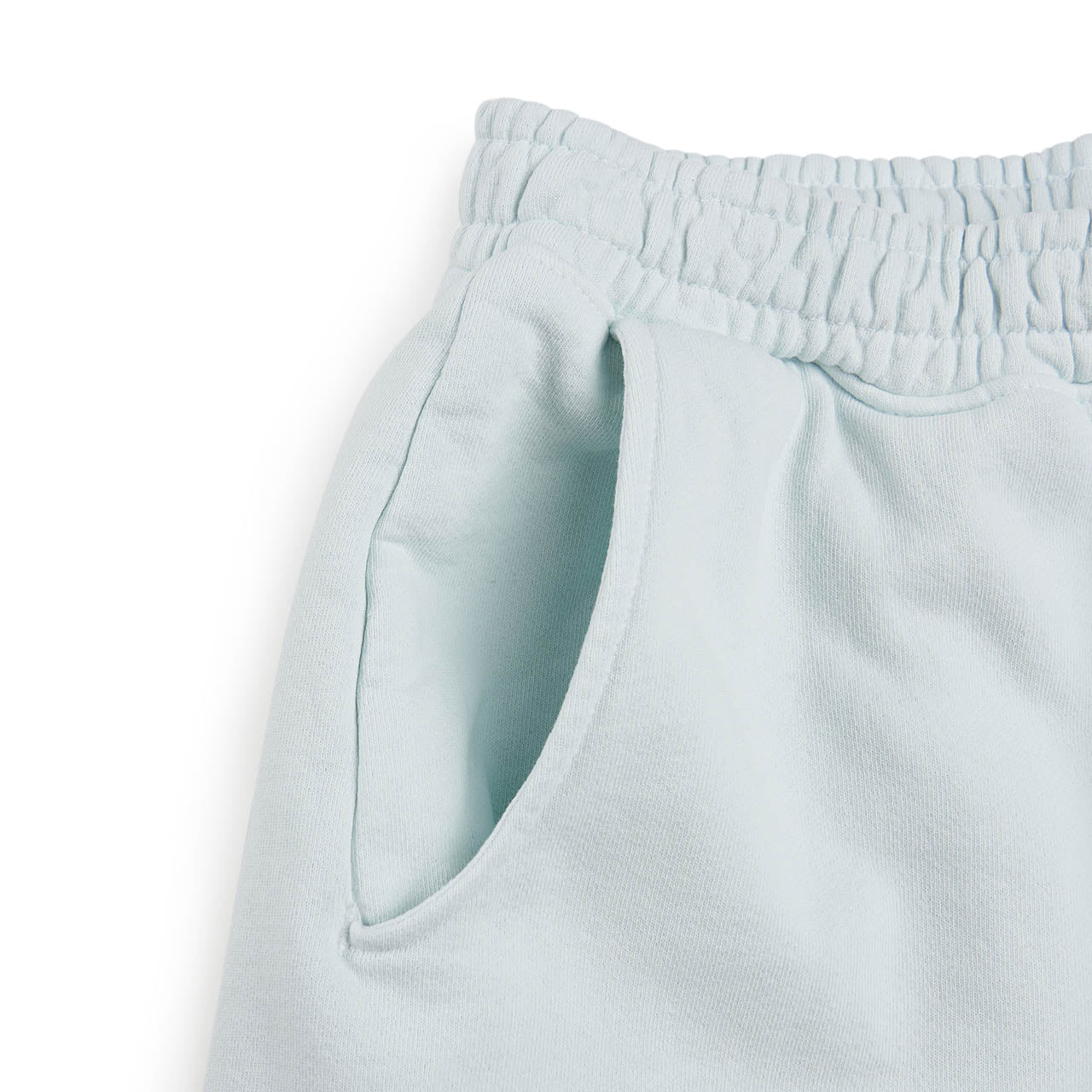 bianca chandôn running juice club sweatshorts (light blue) - a.plus
