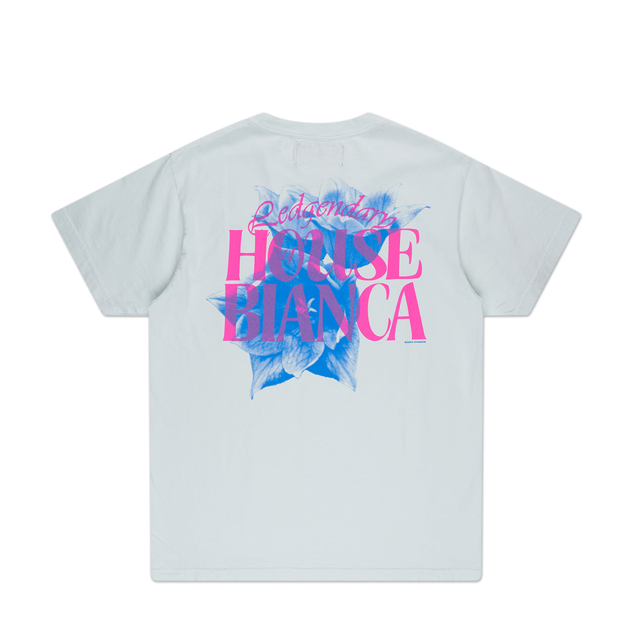 bianca chandôn house of bianca floral t-shirt (light blue) - a.plus